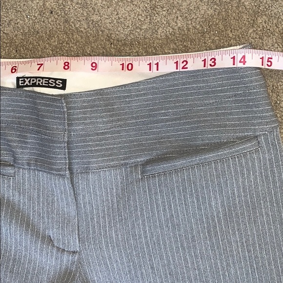 EXPRESS Editor Gray Trouser Pant 2 Regular EUC - Picture 4 of 10